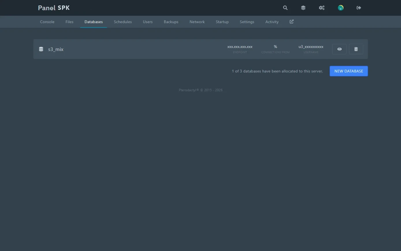 Counter-Strike 1.6 servers - MySQL database